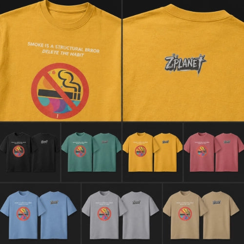 Smoke Is a Structural Error — Delete the Habit T-Shirt