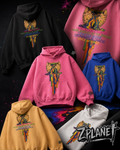 Rainbow Cracked Egg Hoodie Embroidered
